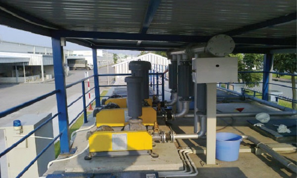 Công trình xử lý nước thải chế biến thực phẩm tại Thanh Hóa
