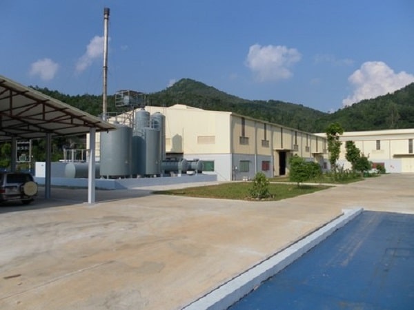 Công trình xử lý nước thải chế biến cà phê