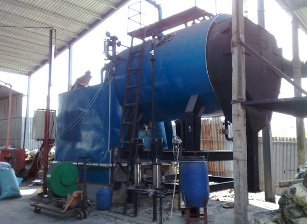 Thiết bị xử lý khí thải lò hơi đốt củi