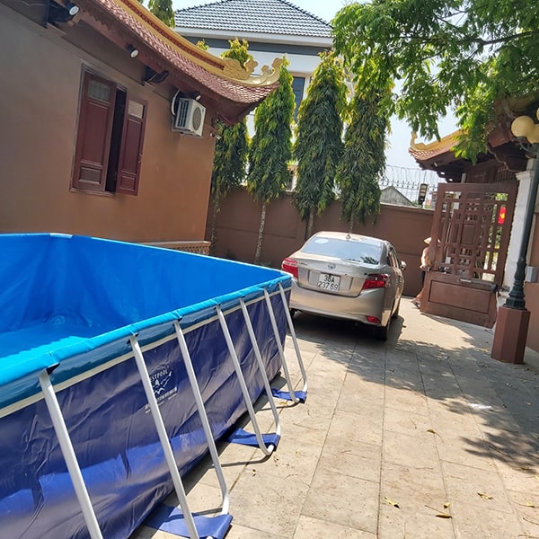 Xử lý nước bể bơi lắp ghép tại thanh hóa