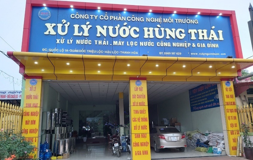 xử lý nước thải tại thanh hóa